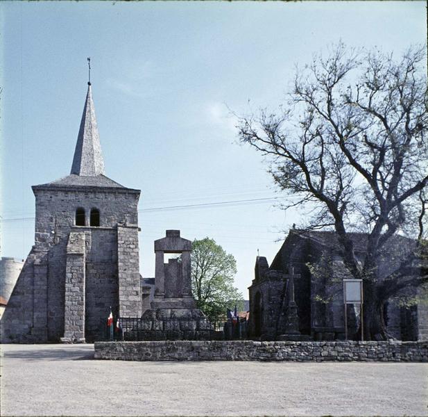 Ensemble sud-ouest et clocher séparé