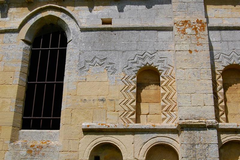 détail des ouvertures situées sur la façade sud