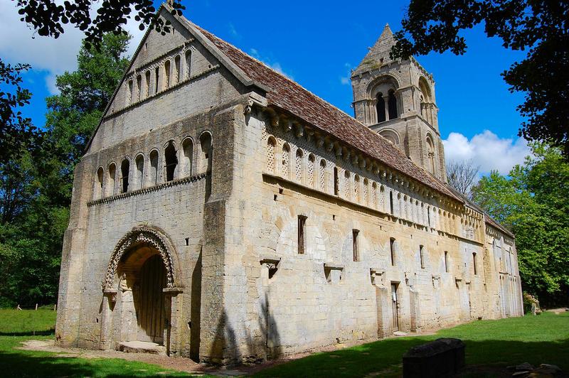 vue générale des façades sud-ouest