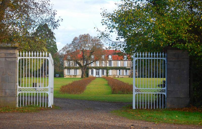 vue générale du château dans son environnement