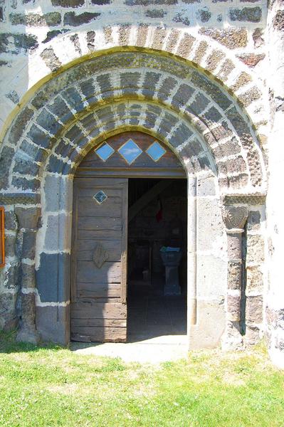 vue du porche d'entrée sud