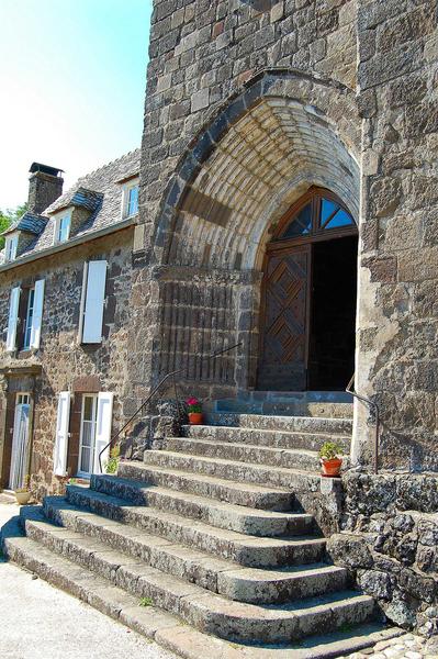 vue générale du porche d'entrée sud