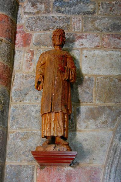 statue : saint non identifié, vue générale - © Ministère de la Culture (France), Médiathèque du patrimoine et de la photographie, diffusion GrandPalaisRmn Photo