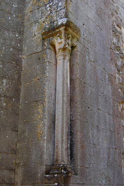 détail d'une colonne du chevet