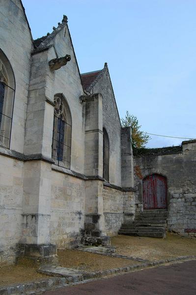 vue partielle de la façade sud