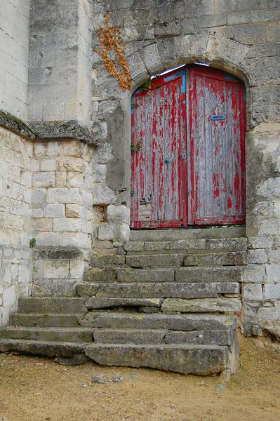 vue générale de la porte d'accès ouest