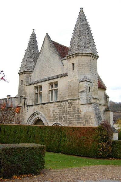 vue partielle de la façade ouest