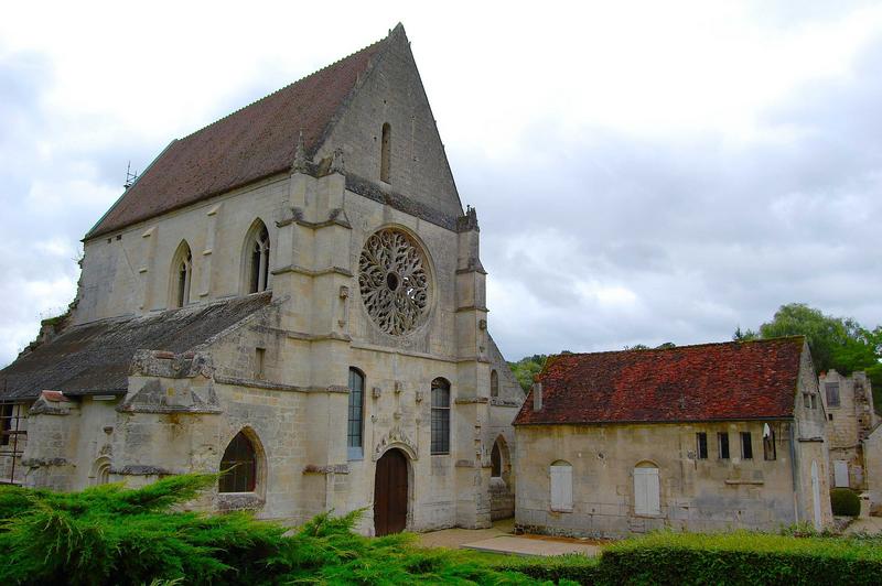 vue générale de l'église abbatiale, ensemble nord-ouest