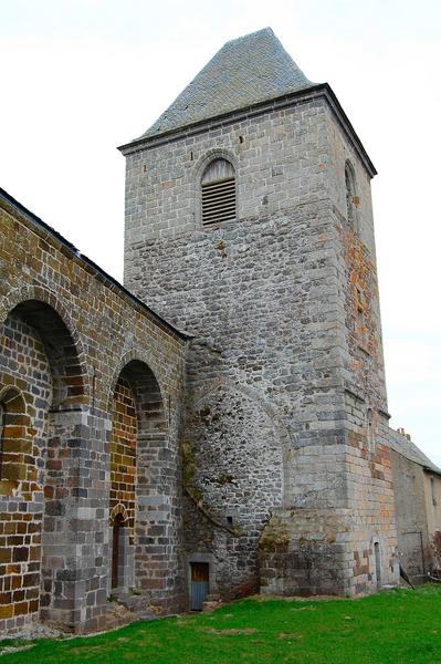 vue générale du clocher, façade ouest