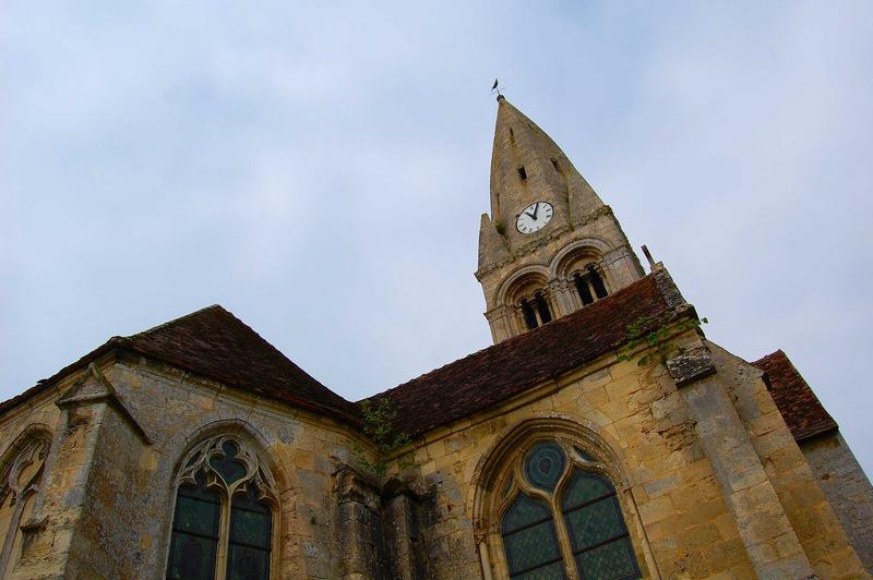 vue partielle du chevet