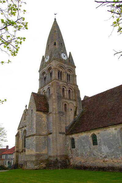 vue générale du clocher, façade nord et ouest