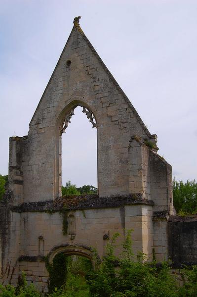 ruines de l'abbaye Sainte-Croix, vue partielle