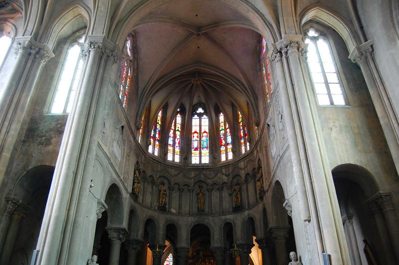 vue générale de la partie haute du choeur