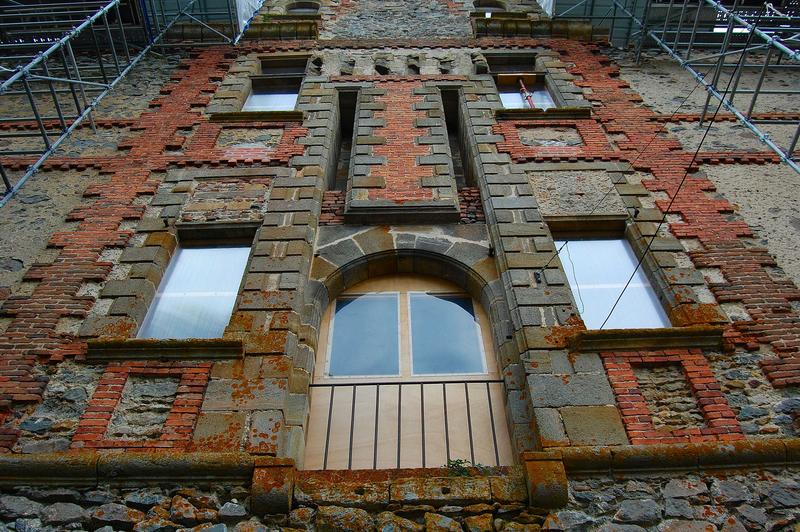 vue partielle de la façade ouest
