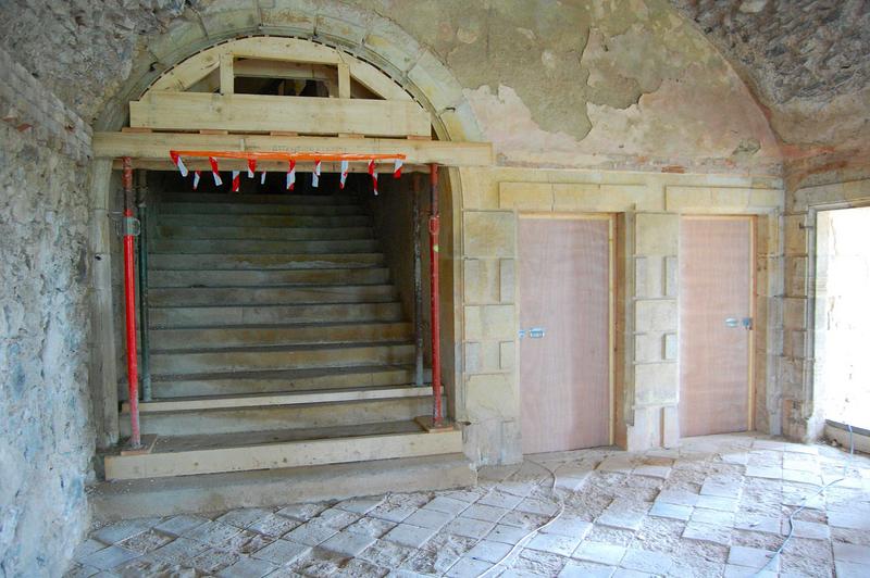 vue partielle du vestibule du 1er étage