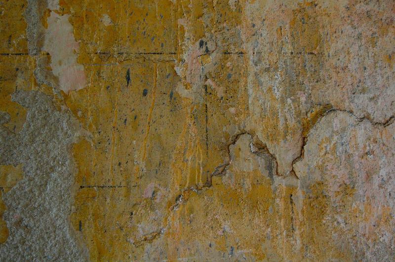 traces des décors muraux conservés, 1er étage