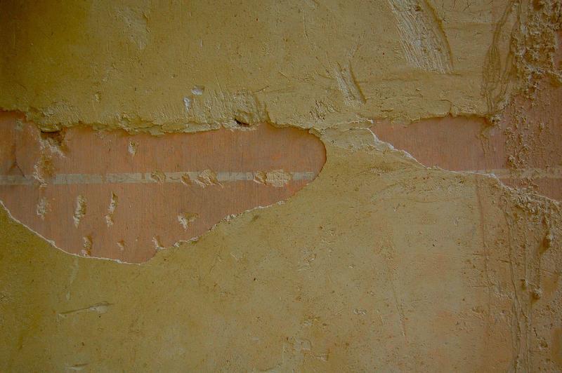 traces des décors muraux conservés, 1er étage
