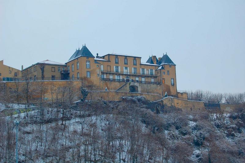 vue générale de la façade sud