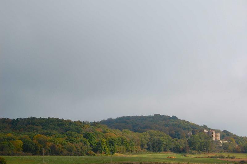 vue générale du château dans son environnement