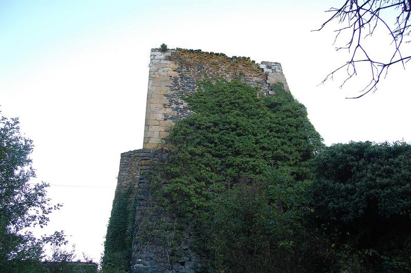 vue partielle d'une des tours ouest