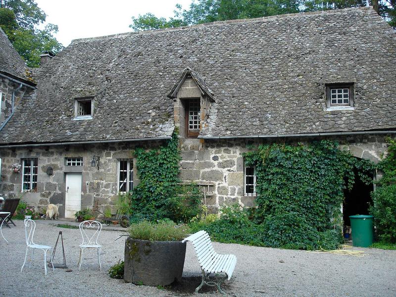 vue générale de la façade ouest de l'aile est