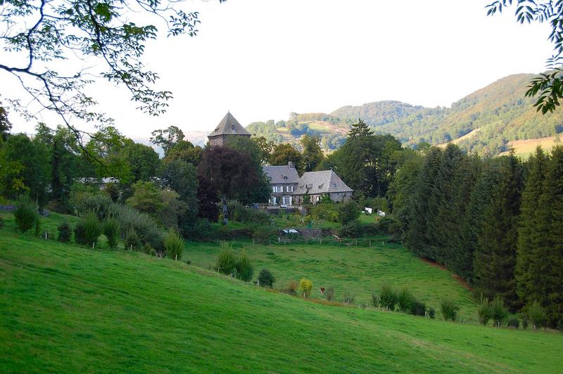 vue générale du château dans son environnement