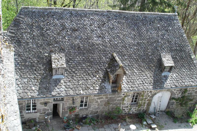 vue générale de l'aile ouest du bâtiment est