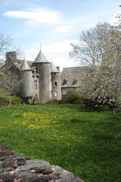 vue générale du château dans son environnement