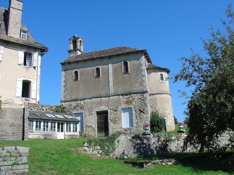 vue générale de la façade sud de la chapelle