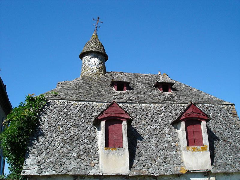 vue parcielle du pavillon nord dit bâtiment de l'horloge