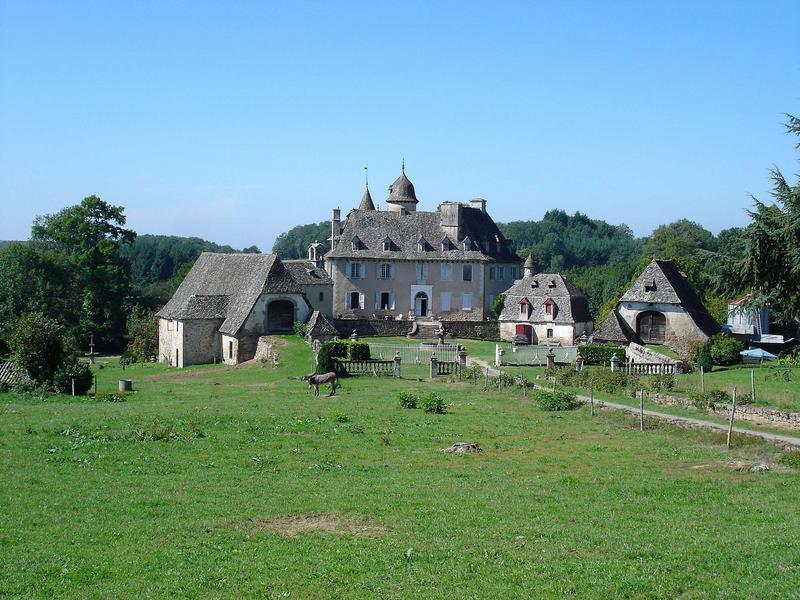 vue générale du domaine dans son environnement