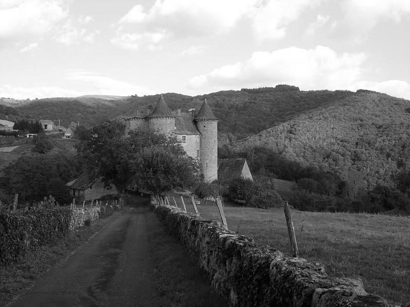 vue générale du château dans son environnement