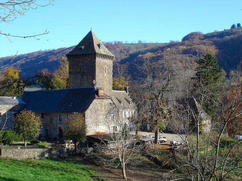 vue générale du château dans son environnement