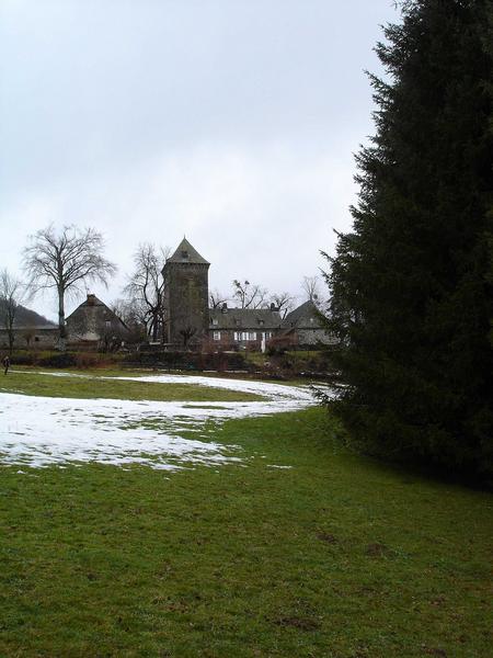 vue générale du château dans son environnement