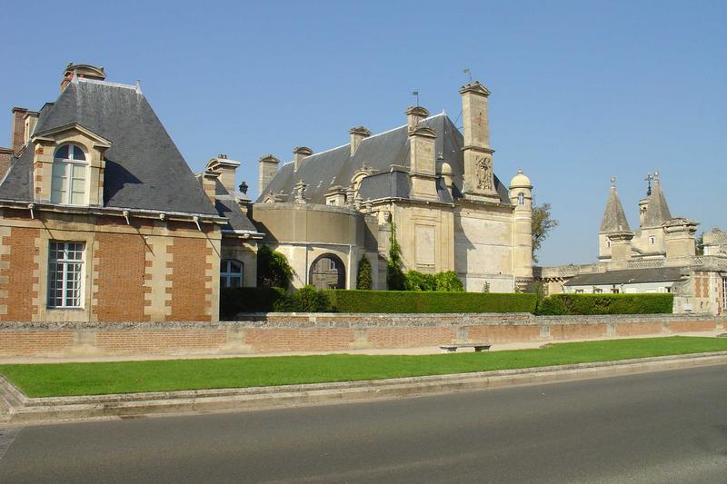 vue générale des façades sud