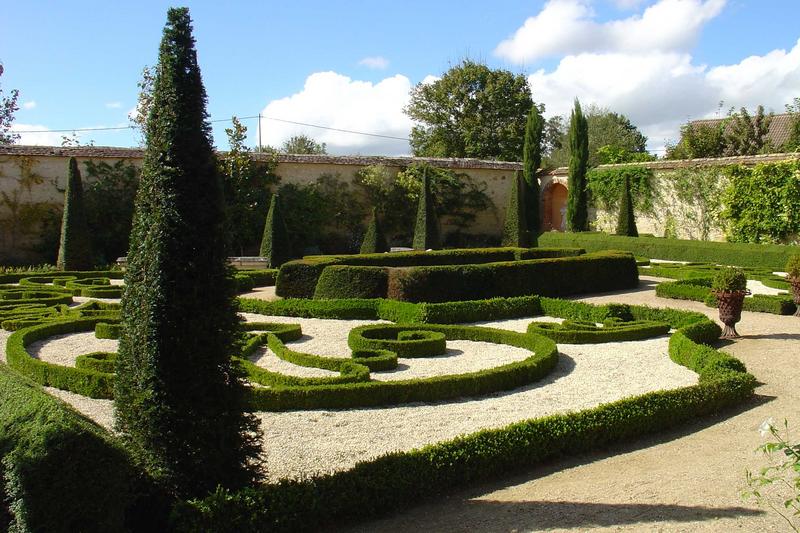 vue partielle des jardins