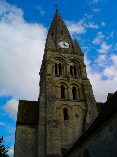 vue générale du clocher