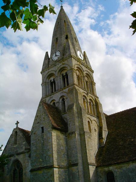 vue générale du clocher