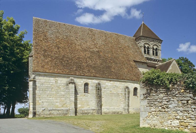 Façade nord, clocher