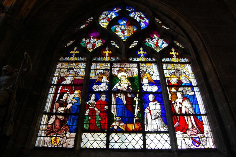 verrière : des ducs et de sainte Catherine, vue générale