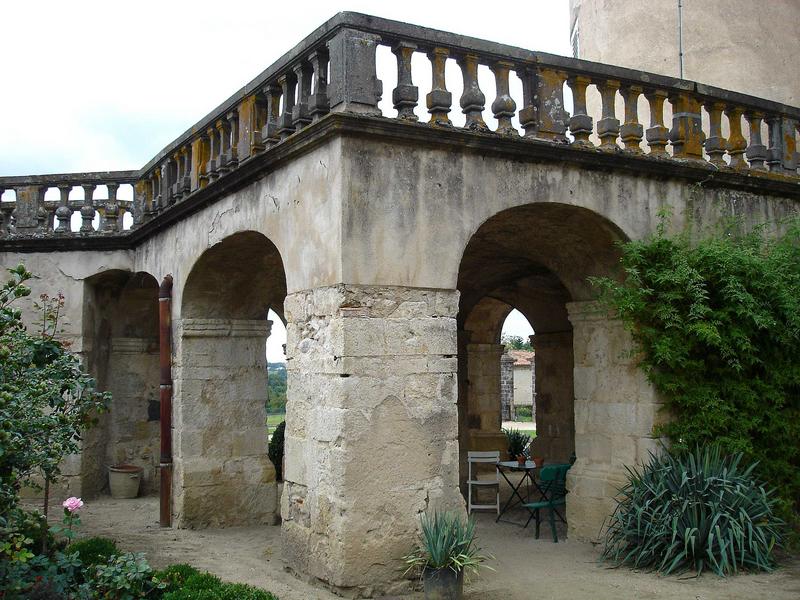 vue partielle de la terrasse