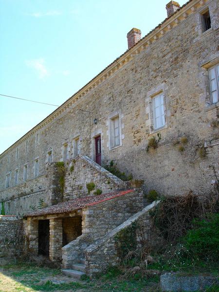 vue partielle de la façade ouest