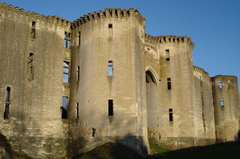 vue partielle de la façade ouest