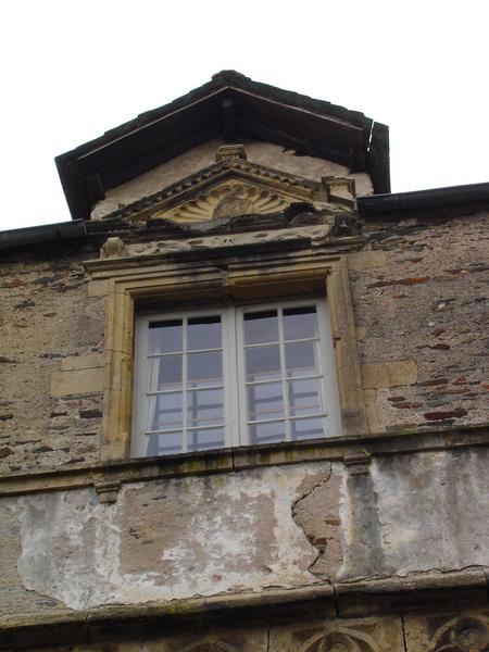 détail d'une fenêtre, façade nord