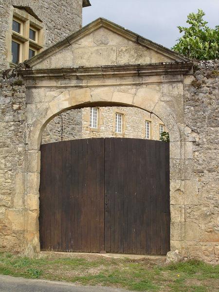 vue générale du portail d'entrée sud