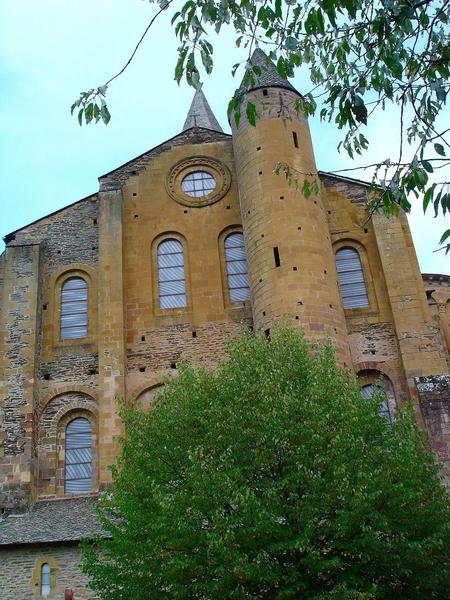 vue partielle du bras sud du transept