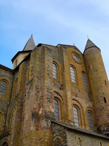 vue partielle du bras sud du transept