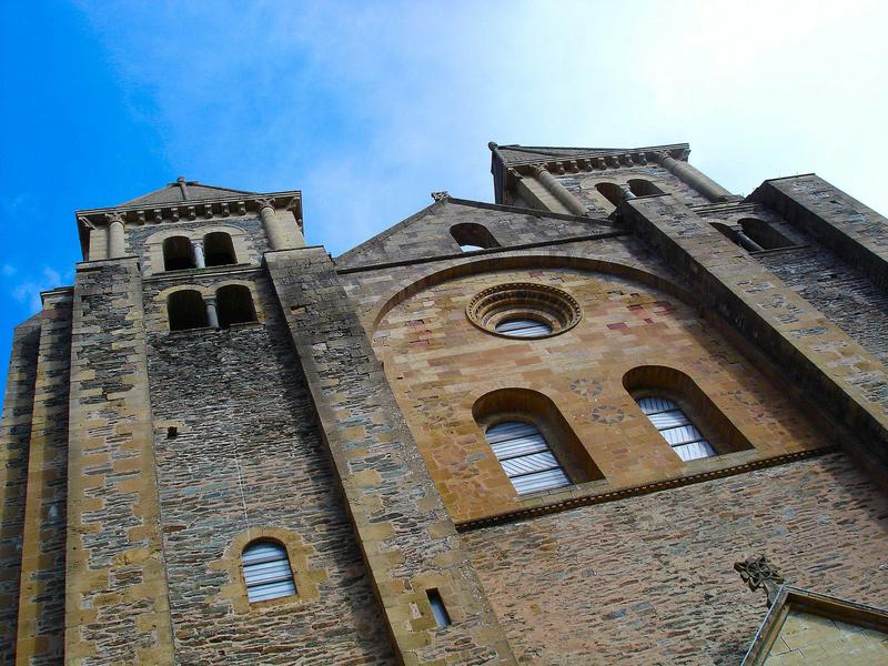 vue partielle de la façade occidentale