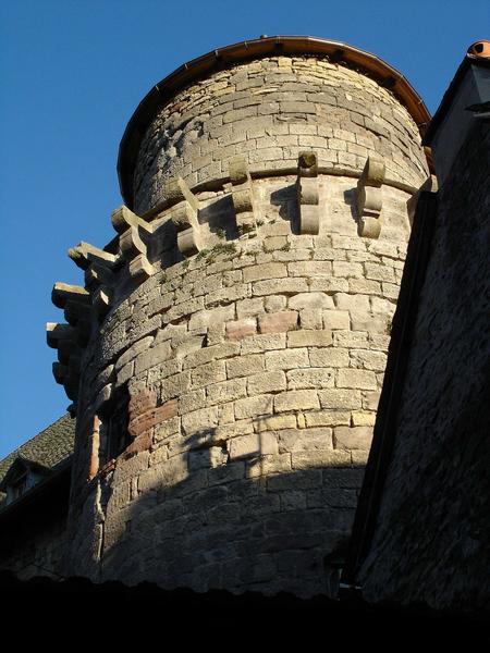 vue partielle de la tour nord-ouest