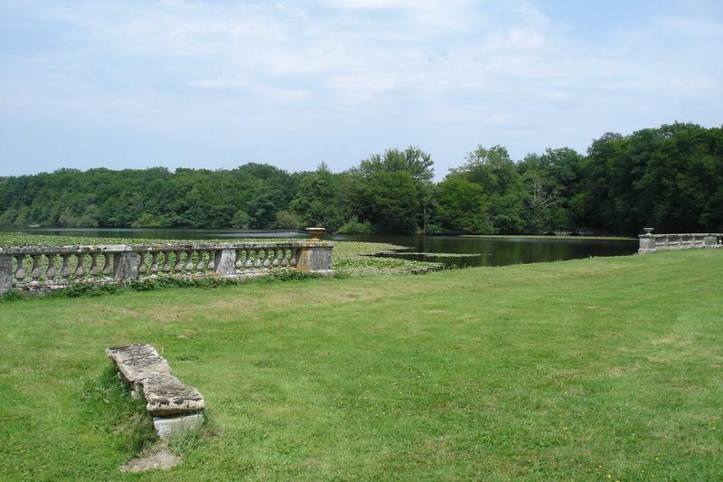 vue partielle du jardin